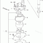 DF 350ATX WATER PUMP