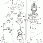 DF 250STX STARTING MOTOR