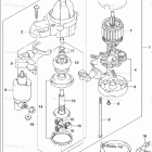 DF 200ASTX STARTING MOTOR