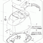 DF 140AZX ENGINE COVER (DF140AT E11)(DF140AZ E11)