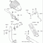 Q.U.V. Педаль и рычаг тормоза