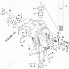 DF 150STX Swivel Bracket (DF150Z)(DF175Z)
