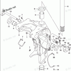 DF 250STL SWIVEL BRACKET TRANSOM(L) (DF250ST)