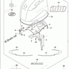 DF 200ASTL ENGINE COVER (DF200AST)