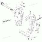 DF 60ATL2 Clamp Bracket (DF60A)