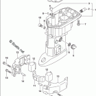 DF 25ATHS2 DRIVE SHAFT HOUSING (DF25AT)(DF25ATH)(DF30AT)(DF30...