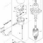 DF 25ATHS2 Starting Motor (DF25A)(DF25ATH)(DF25AQ)(DF30ATH)