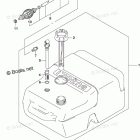 DF 100ATX FUEL TANK (E40)