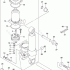 DF 25ATHS2 TILT CYLINDER (DF25AT)(DF25ATH)(DF30AT)(DF30ATH)