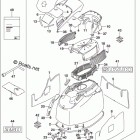 DF 350ATXW2 ENGINE COVER