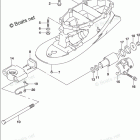 DF 200ZX Drive Shaft Housing Transom(L) (DF200T)