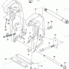 DF 250STX CLAMP BRACKET TRANSOM(X) (DF250ST)