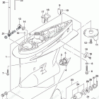 DF 200ZX Gear Case (DF200Z)