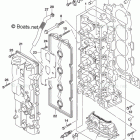 DF 175APX CYLINDER HEAD
