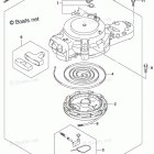 DF 9.9BTS2 Recoil Starter (DF9.9B)(DF15A)(DF20A)