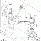 DF 250APX TRIM CYLINDER TRANSOM(L)