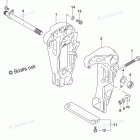 DF 60AVTL2 Clamp Bracket (DF60A)