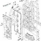 DF 200ASTX CYLINDER HEAD