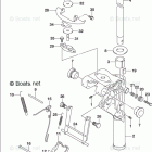 DF 9.9BTS2 Swivel Bracket (DF9.9B)(DF15A)(DF20A)
