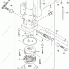 DF 9.9BTS2 Tilt Cylinder (DF9.9BT)(DF9.9BTH)(DF15ATH)(DF20AT)...