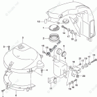 DF 200ASTX SILENCER / RING GEAR COVER