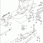 DF 250STX DRIVE SHAFT HOUSING TRANSOM(X,XX) (DF225T)(DF225Z)...