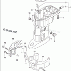 DF 25ATHS2 Drive Shaft Housing (DF25A)(DF25AQ)