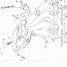 DF 100ATX INTAKE MANIFOLD