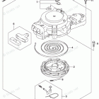DF 9.9BTS2 Recoil Starter (DF9.9BT)(DF9.9BTH)(DF15ATH)(DF20AT...