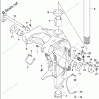 DF 200ZX Swivel Bracket Transom(L) (DF200T)