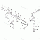 DF 25ATHS2 THROTTLE CONTROL (DF25AT)(DF30AT)