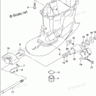 DF 250APX DRIVE SHAFT HOUSING TRANSOM(X)