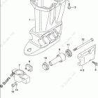 DF 50ATLW2 Drive Shaft Housing (DF40A)(DF50A)(DF60A)