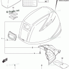DF 25ATHS2 ENGINE COVER (DF30AT)(DF30ATH)