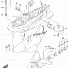 DF 150STX Gear Case (DF150ST)
