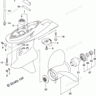 DF 90ATL2 Gear Case (DF70A)(DF90A)