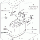 DF 250STL ENGINE COVER (DF250ST)