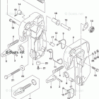DF 9.9BTS2 Clamp Bracket (DF9.9BT)(DF9.9BTH)(DF15ATH)(DF20AT)...