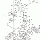 DF 250STX Engine Holder (DF200Z)(DF225T)(DF225Z)(DF250T)(DF2...