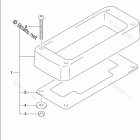 DF 25ATHS2 Opt:Remote Control Spacer (DF25A)(DF25ATH)(DF25AQ)...