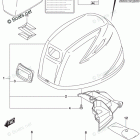 DF 25ATHS2 ENGINE COVER (DF25AT)(DF25ATH)