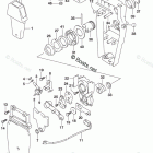 DF 9.9BEL2 OPT:Remote Control Assy Single (2) (DF9.9B)(DF9.9B...