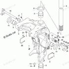 DF 150STX Swivel Bracket (DF150T)(DF175T)