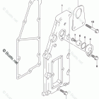 DF 175APX EXHAUST COVER