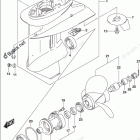 DF 25ATHS2 GEAR CASE (DF25AT)(DF25ATH)(DF30AT)(DF30ATH)