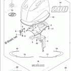 DF 200ASTX ENGINE COVER (DF200AST)