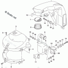 DF 175APX SILENCER / RING GEAR COVER