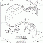 DF 150ZX Engine Cover (DF150T)(DF150Z)