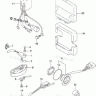 DF 225ZX PTT SWITCH / ENGINE CONTROL UNIT (DF225T)(DF225Z)