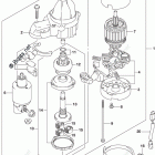 DF 250APX STARTING MOTOR